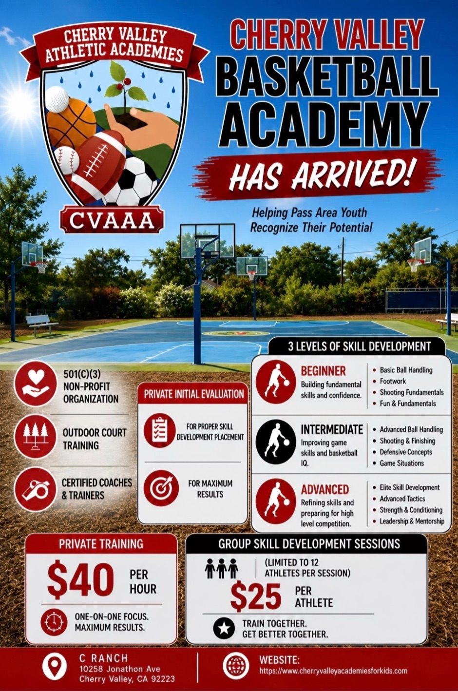 Academy flyer
